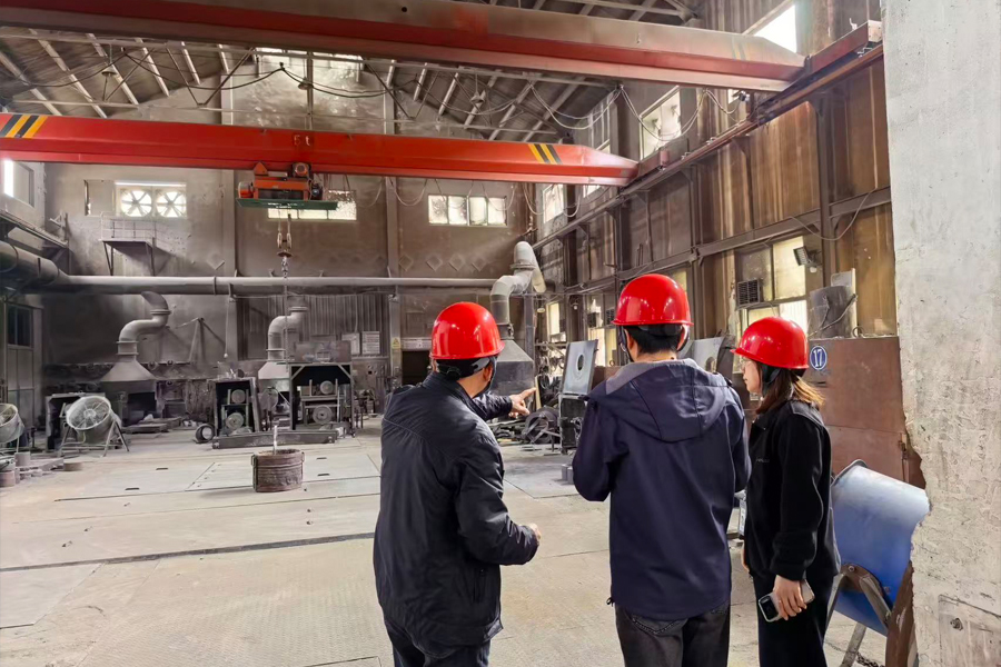 Tocree Machinery – Metallurgy-asiakkaan suorittama tarkastus paikan päällä